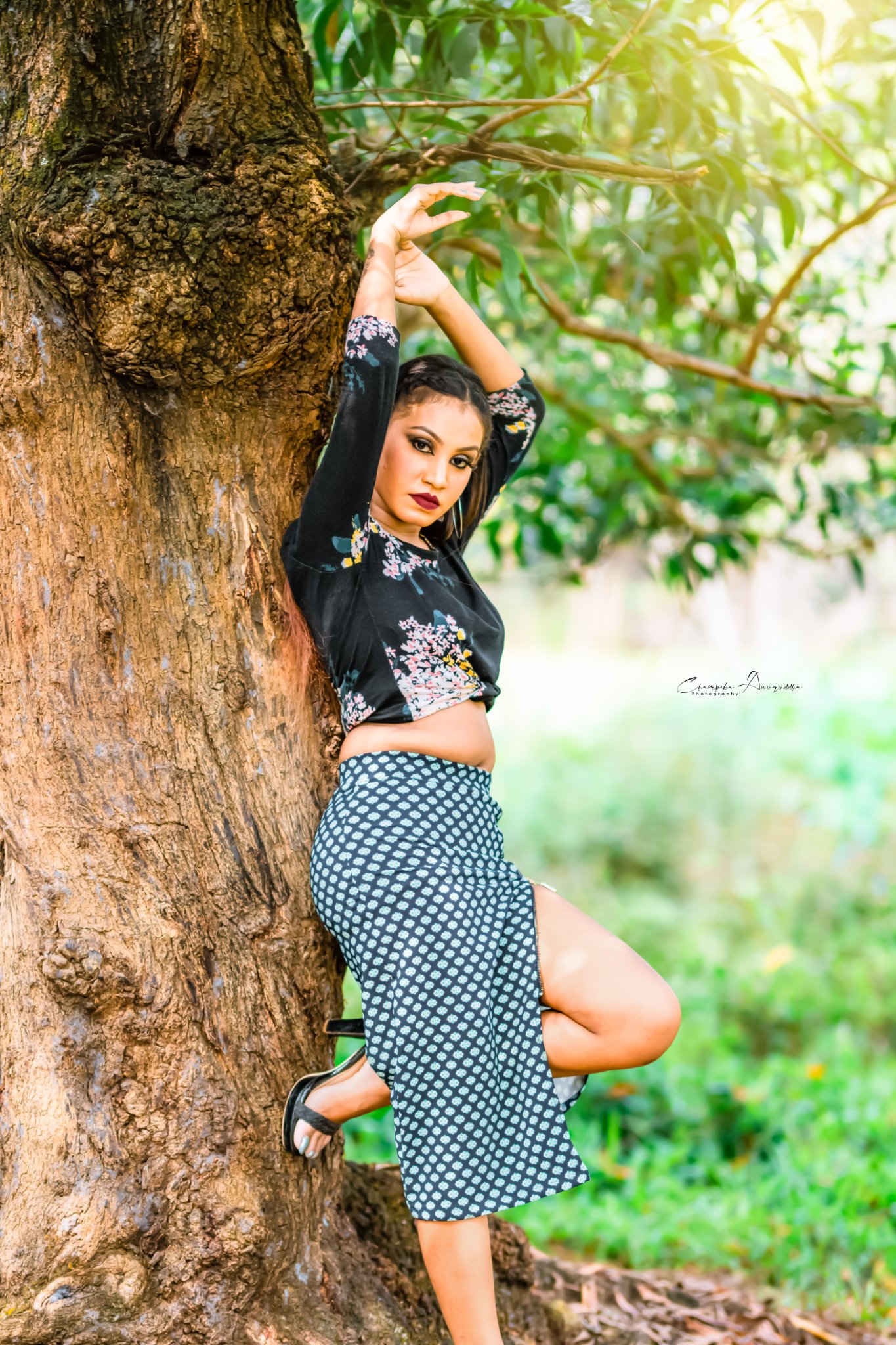 Sri Lankan Model Irushi Shimithry
