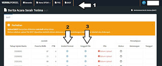Verval Ponsel PAUD Upload SPTJM dan BAST