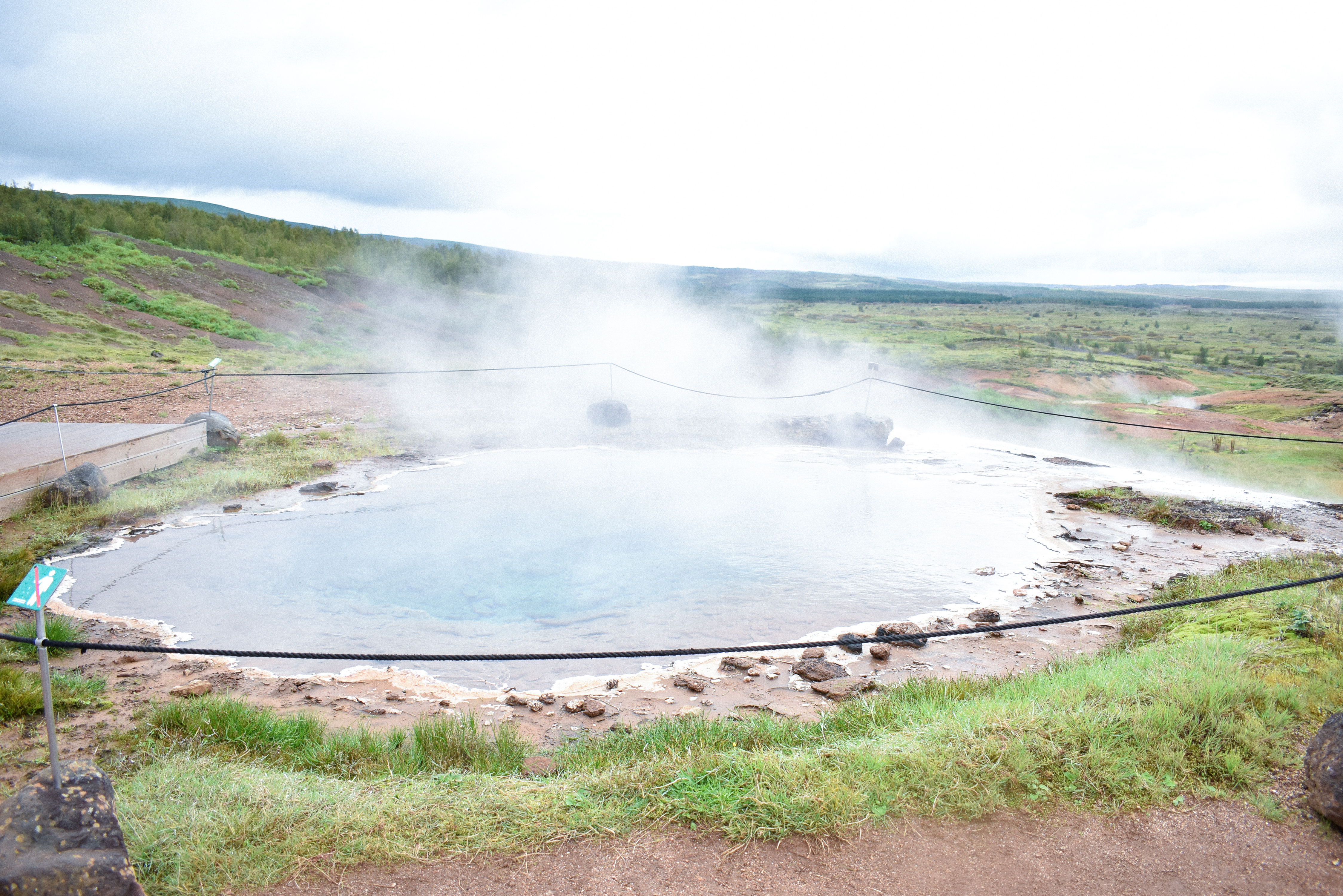 geiser na islandia