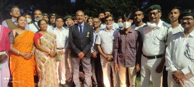 Felicitation to Dronacharya Coach Dr. Tapan Kumar Panigrahi
