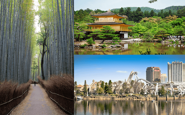 Kansai region Japan - Prefectures and places to visit