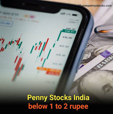 Penny Stocks India below 1 to 2 rupee