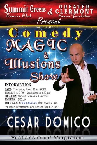 Clermont, FL Magic Show, Cesar Domico