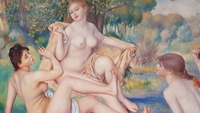 Baigneuses. Panneau décoratif pour exposition. Auguste Renoir. 1887