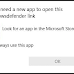 Necesitarás una nueva aplicación para abrir este vínculo a windowsdefender