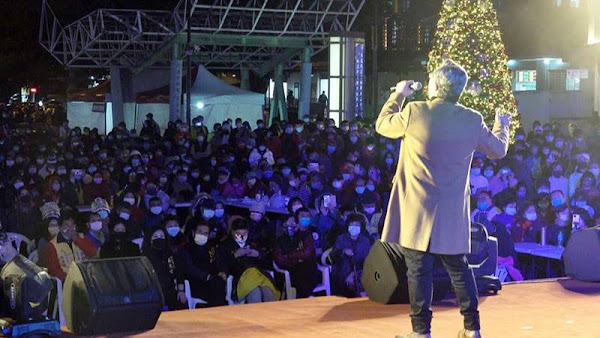 彰化跨年晚會金鐘歌王楊烈開唱 大讚彰化市長為清廉首長