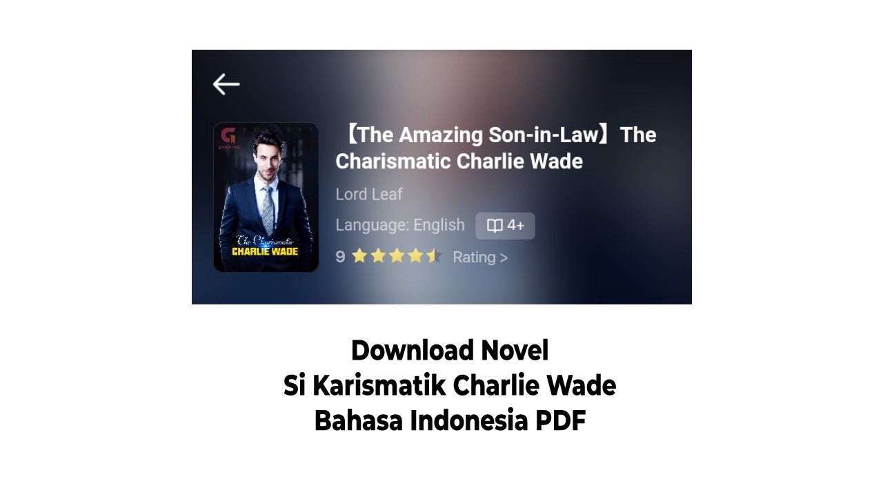 download novel si karismatik charlie wade bahasa indonesia pdf