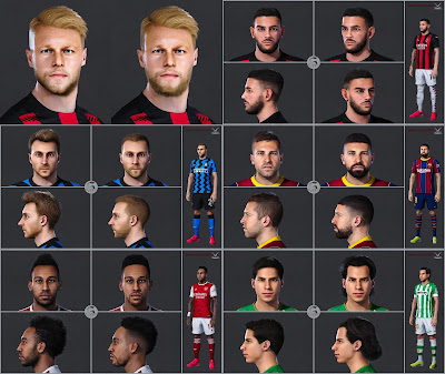 PES 2021 Update Facepack