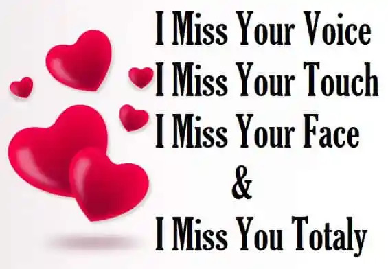 Love Messages I Miss You SMS Text Message to Boyfriend Him Husband Missing You Cute Message of Missing Him Ex Boyfriend Buddy Friends Darling Images