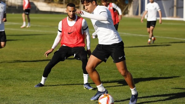 Málaga, trabajo antes de medirse a la Peña Sport