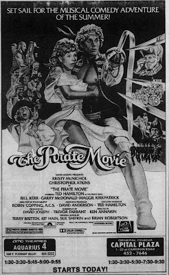 THE PIRATE MOVIE (1982) : David Anderson, Ted Hamilton, David