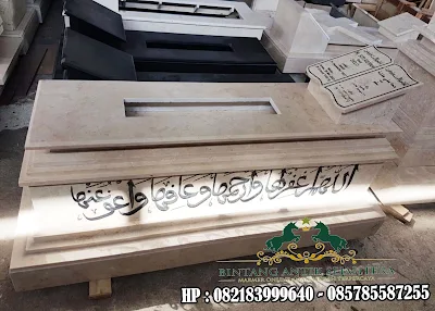 DAFTAR HARGA 20 JENIS KIJINGAN MAKAM MARMER GRANITE TERLARIS BERIKUT NISAN NYA