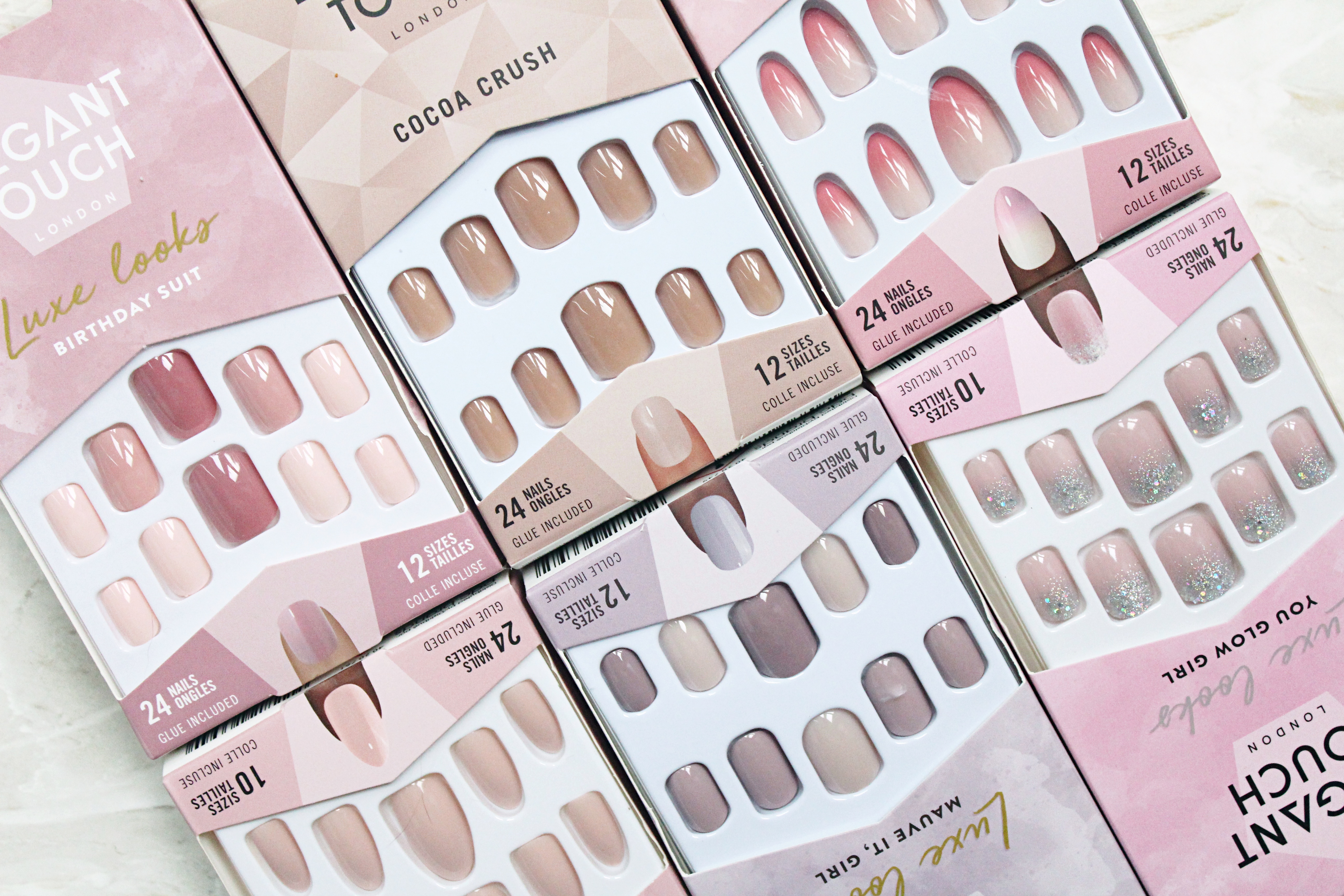 Nude Nail Favourites from Elegant Touch
