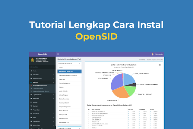Tutorial Lengkap Cara Instal Aplikasi OpenSID