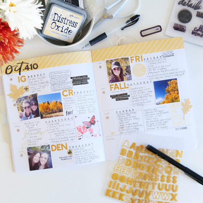 Memory Planner 2021 | October Pages