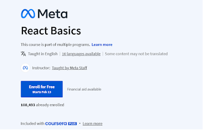 best React Certification on Coursera