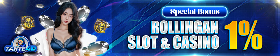 BONUS ROLLINGAN SLOT DAN LIVE CASINO