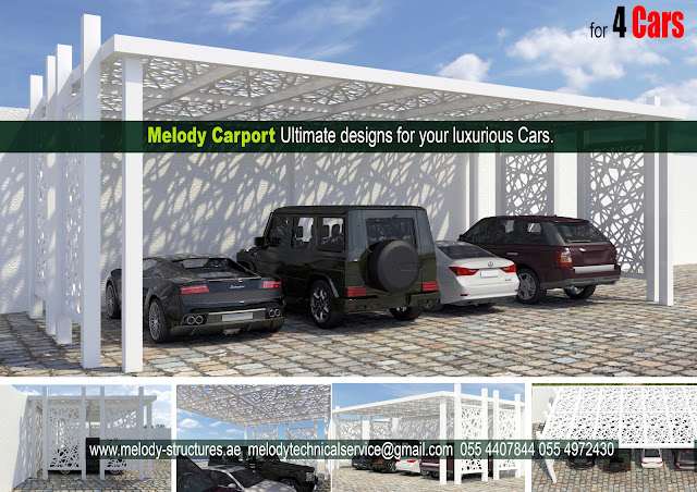 Aluminium Carparking Shade Suppliers in Dubai Abu Dhabi Sharjah