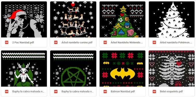 Diseños y Plantillas de Navidad para Ugly Sweater