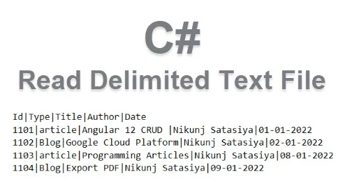 Read Delimited Text File