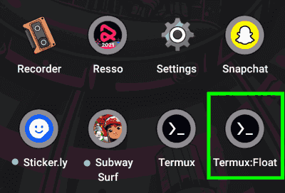 Termux:Float -  User Termux Float Like a Pro in 2022