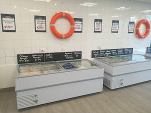 Frozen Fish products sold in Auckland Fish Market.