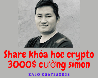 Share full khóa học Crypto của Cường Simon - Chu kì và cấu trúc thị trường Crypto trị giá 3000$