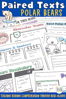 A variety of reading comprehension worksheets.