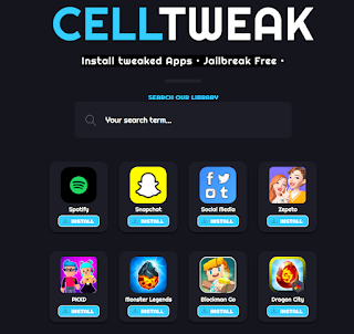 Celltweak com Install tweaked Apps and games