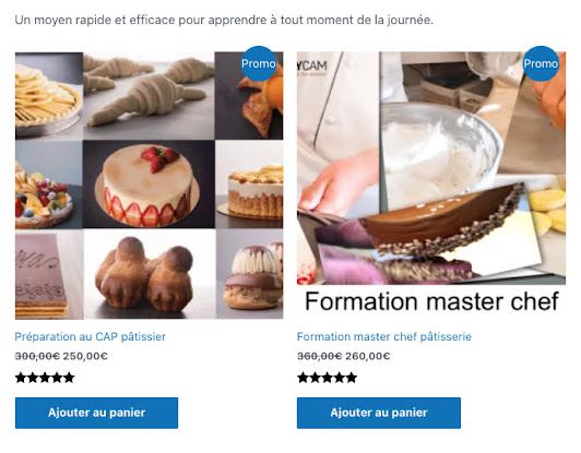 Formation CAP pâtissier