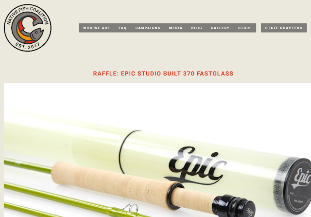 Epic Studio FastGlass Fly Rod