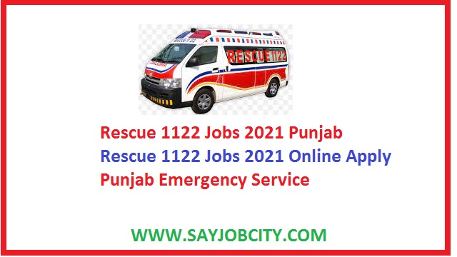 Rescue 1122 Jobs Online Apply