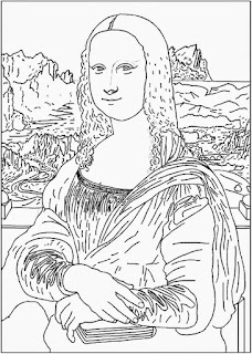 Free Famous Art History Coloring Pages