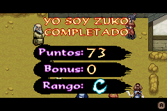  Detalle Avatar - The Last Airbender - The Burning Earth (ROM Español) descarga ROM GBA