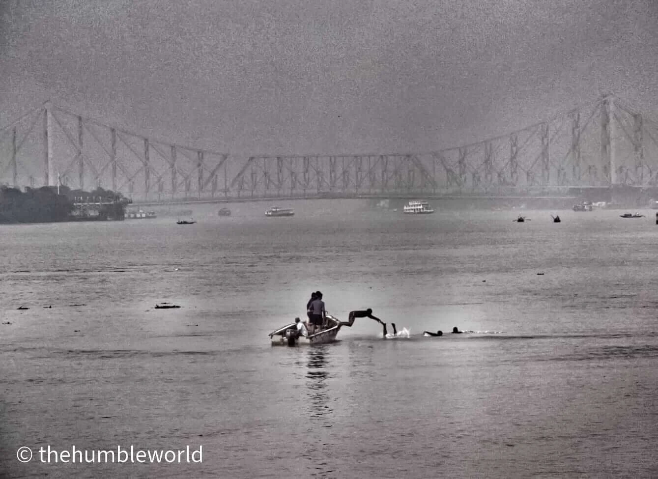 Iconic Howrah Bridge, Kolkata