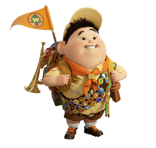 imagenes png de los personajes principales de up