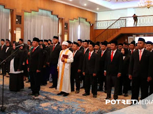 Lantik 120 Anggota PPK, Ketua KPU Kabupaten Pasuruan: Jangan Santai-santai