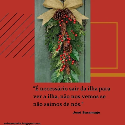 Frase do Dia - 13 de Dezembro - José Saramago