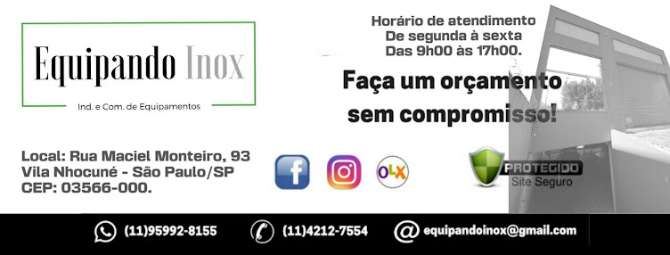 Acessem nossas redes sociais.