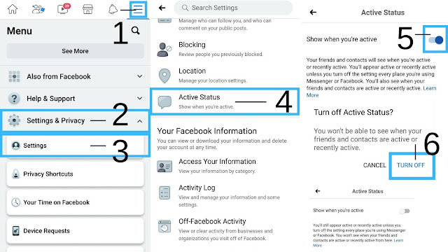 6 Steps to turn off active status on Facebook Messenger