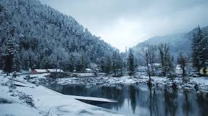 Beautiful Snowfall at Barrot Valley