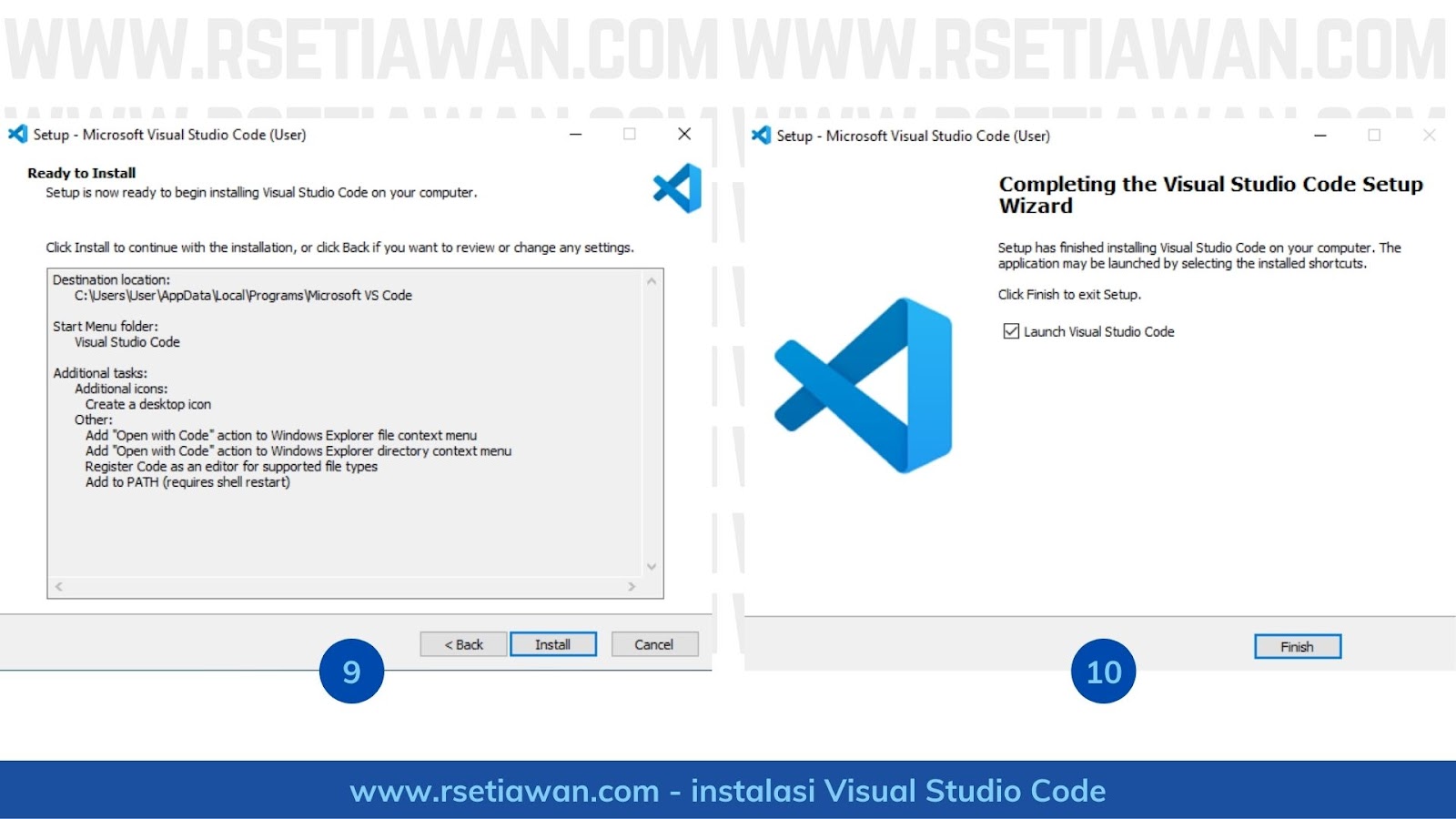Cara Install Visual studio Code di Windows 10