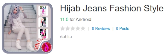 Hijab Jeans Fashion Style