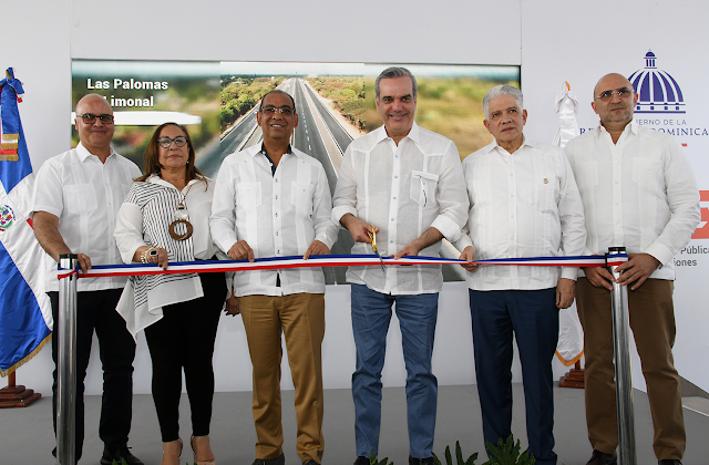 Presidente Luis Abinader inauguró la reconstrucción y ampliación, de la circunvalación Norte de Santiago, a un costo de 1,126 millones