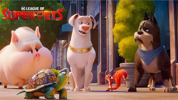 dc league of super pets 2022 movie official trailer reveiw