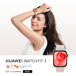 HUAWEI WATCH FIT 3 RM50 OFF