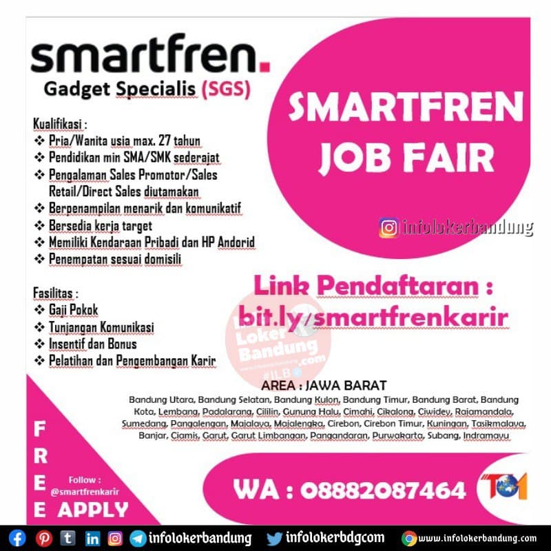 Smartfren Job Fair Bandung November 2021