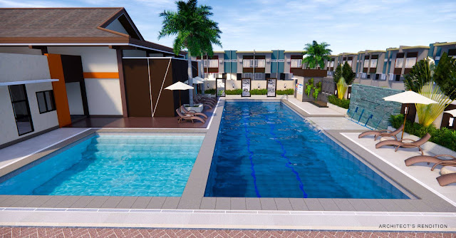 Swimming pool with kiddie pool at Hamilton Executive Residences