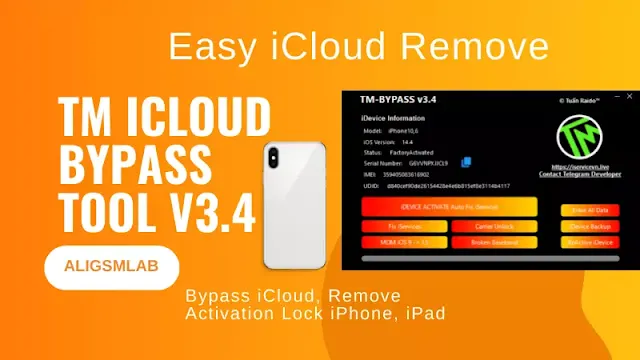 TM iCloud Bypass Tool V3.4