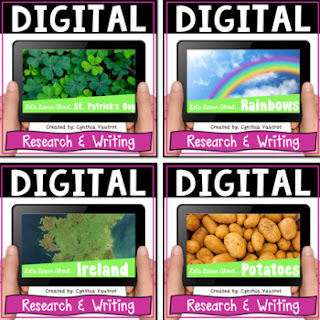 This digital bundle includes four digital engaging St. Patrick's Day activities to help your students learn all about the history of St. Patrick's Day and the Irish culture and traditions that make it so much fun.